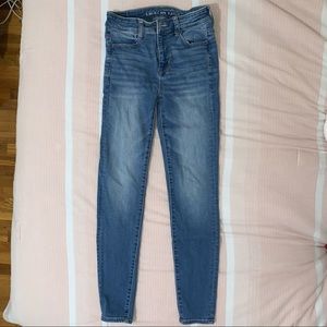 American eagle high waisted skinny jeans